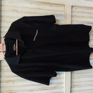 Playstation, black polo. Size XL